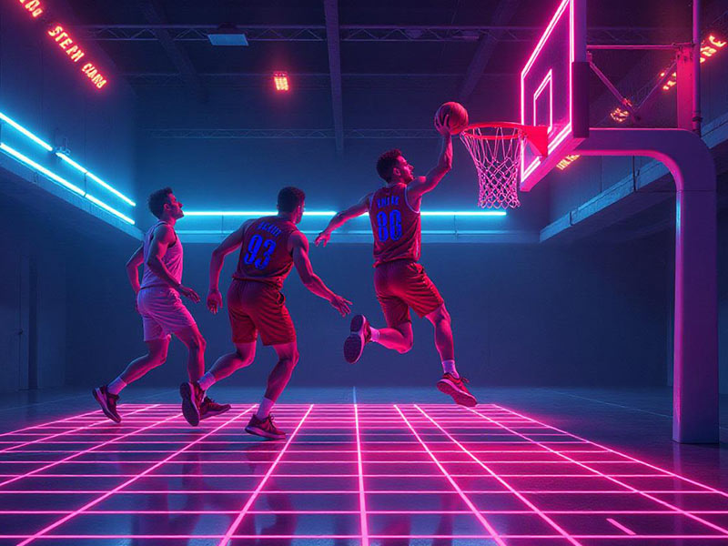 天赋炸裂最简陋的球场最残暴的扣篮